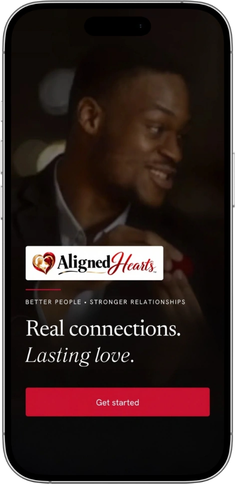 The app’s welcome screen